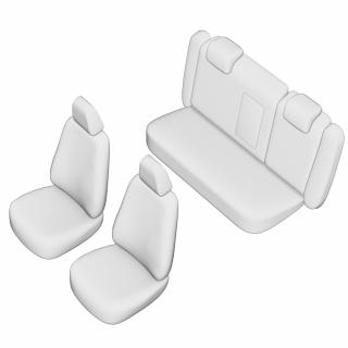 Set Huse Scaun Umbrella Pentru Skoda Octavia II Facelift 2010-2012 (Bancheta Fractionata) Tip 2 Cu Tetiere Spate In Forma De L