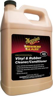 Solutie pentru curatare si intretinere piele si cauciuc Meguiar s Mirror Glaze Cleaner and Conditioner M4001 - 3,78 Litri