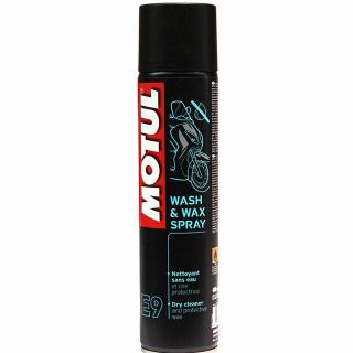 Spray curatare si lustruire Motul WashWax E9 - 400 ml