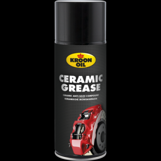 Spray vaselina ceramica KROON OIL Ceramic Grease 33745, pasta de montaj pentru temperaturi inalte 1500 Celsius - 400 ML