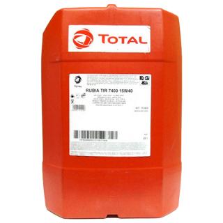 Total Rubia TIR 7400 15W40 - 20 Litri