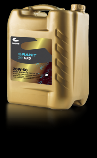 Ulei de motor Cyclon Granit Syn HPD 20W50 - 20 Litri