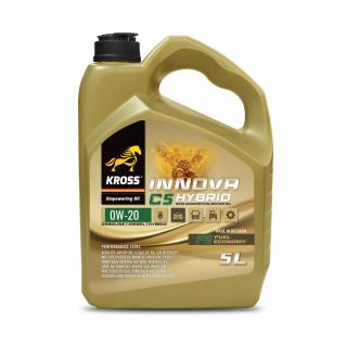 Ulei de motor KROSS Innova 0W20 C5-HYBRID - 5 Litri