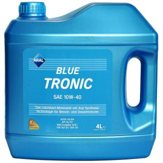 Ulei motor Aral Blue Tronic 10W40 - 4 Litri