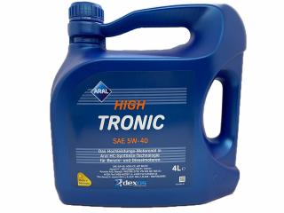 Ulei motor Aral High Tronic 5W40 - 4 Litri