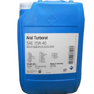 Ulei motor Aral Turboral 15W40 - 20 Litri