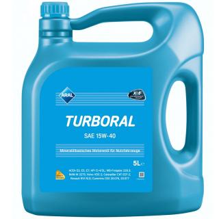 Ulei motor Aral Turboral 15W40 - 5 Litri