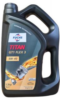Ulei motor Fuchs Titan GT1 Flex 3 5W40 - 5 Litri