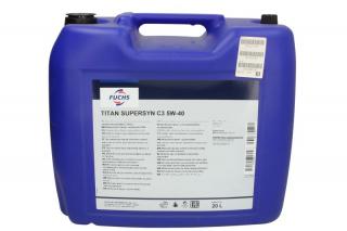 Ulei motor Fuchs Titan Supersyn C3 5W40 - 20 Litri
