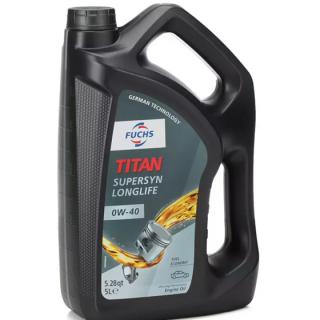 Ulei motor Fuchs Titan Supersyn Longlife 0W40 - 5 Litri