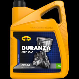 Ulei motor KROON OIL Duranza MSP ECO 0W20 37126 - 5 Litri