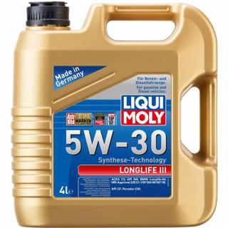 Ulei motor Liqui Moly Longlife III 5W30 - 4 Litri