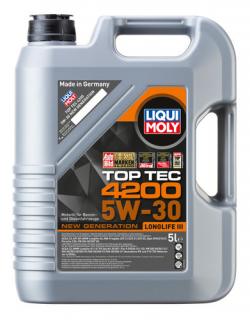 Ulei motor Liqui Moly Top Tec 4200 5W30 - 5 Litri