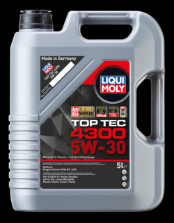 Ulei motor Liqui Moly Top Tec 4300 5W30 - 5 Litri