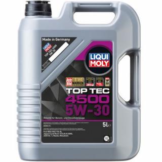 Ulei motor Liqui Moly Top Tec 4500 5W30 - 5 Litri