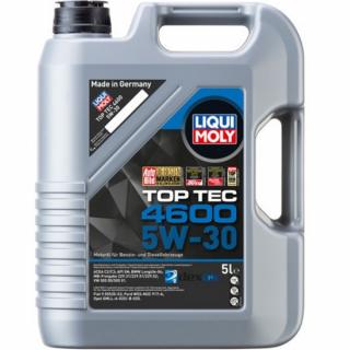 Ulei motor Liqui Moly Top Tec 4600 5W30 - 5 Litri