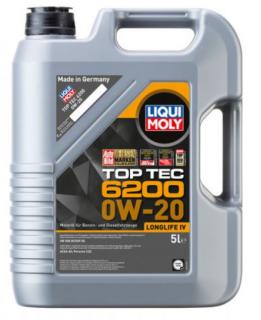 Ulei motor Liqui Moly Top Tec 6200 LL IV 0W20 - 5 Litri