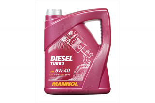 Ulei motor MANNOL DIESEL TURBO 5W40 - 5 Litri
