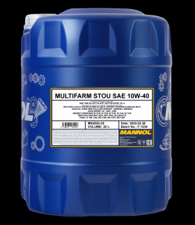 Ulei motor MANNOL Multifarm STOU 10W40 - 20 Litri