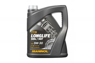 Ulei motor MANNOL OEM 7715 5W30 LL 504 507 - 5 Litri