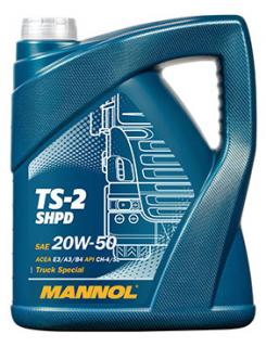 Ulei motor MANNOL TS-2 SHPD 20W-50 ,   5 Litri