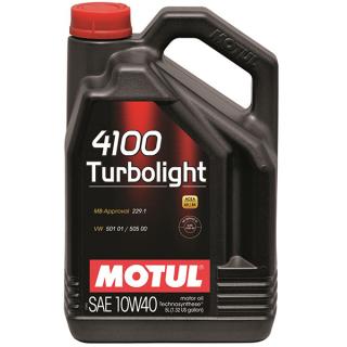Ulei motor Motul 4100 Turbolight 10W40 - 5 Litri