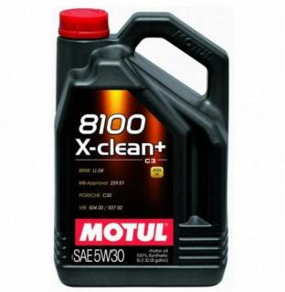 Ulei motor Motul 8100 X-Clean+ 5W30 - 5 Litri