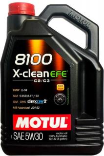 Ulei motor Motul 8100 X-CLEAN EFE 5W30 - 5 Litri