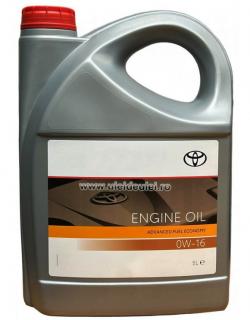 Ulei motor OE Toyota Advanced Fuel Economy 0W16 - 5 Litri