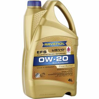 Ulei motor Ravenol EFS USVO 0W20 - 4 Litri