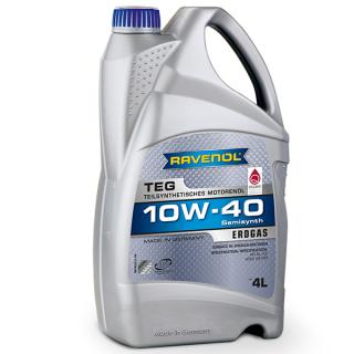 Ulei motor Ravenol TEG Gasmotorenol 10W40 - 4 Litri