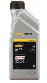Ulei motor Renault-Castrol GTX 5W40 RN710 7711943689 - 1 Litru