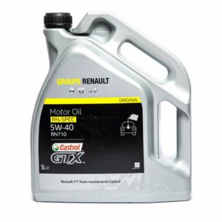Ulei motor Renault-Castrol GTX 5W40 RN710 7711943691 - 5 Litri