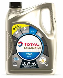 Ulei motor Total Quartz Energy 7000 Diesel 10W40 - 5 Litri