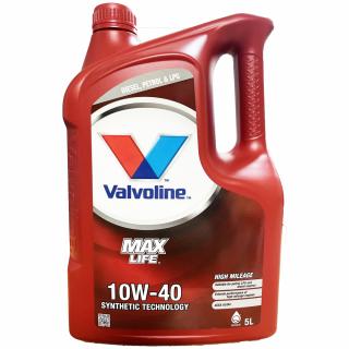 Ulei motor Valvoline Max Life 10W40 - 5 Litri