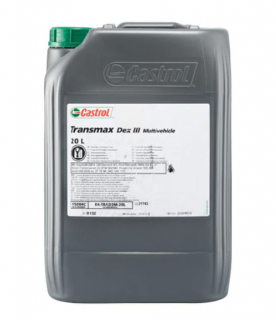 Ulei transmisie automata Castrol Transmax ATF Dexron III Multivehicle - 20 Litri