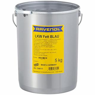 Vaselina speciala rulmenti Ravenol LKW Fett Blau - 5 KG