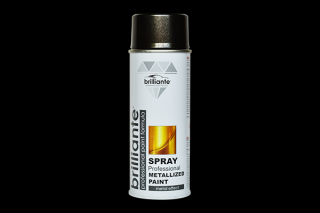 Vopsea Spray Metalizata Negru 400 Ml Brilliante