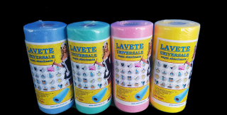 Lavete universale superabsorbante Hygiena, 150 buc rola