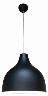 Pendul LED Kelektron Umbrella, 15W, alb-negru