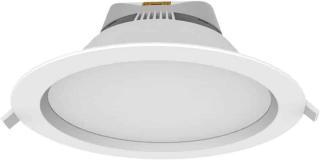 Spot fix LED incastrat Kelektron Essential, 19W, alb, rotund, IP20