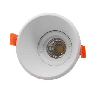 Spot fix LED incastrat Kelektron Essential, 7W, alb, rotund, IP20