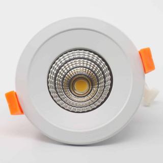 Spot fix LED incastrat Kelektron Essential, 9W, alb, rotund, IP20