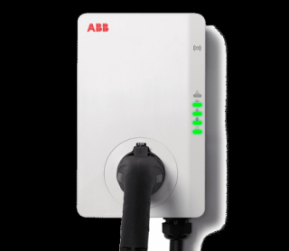 Statie de incarcare lenta ABB, 22 kW, trifazica,cablu de 5 metri cu fisa type2, RFID,4G