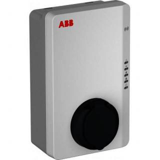 Statie de incarcare lenta ABB, 22 kW, trifazica,priza type 2 cu shutter, RFID