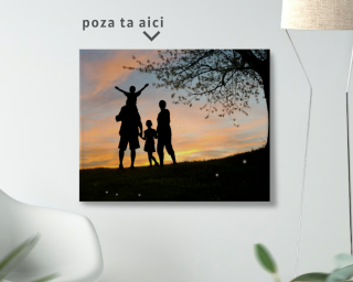 Tablou Canvas Family Memories dimensiune 30x40cm