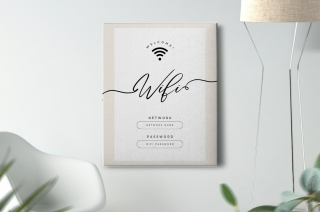 Tablou Canvas Wifi Zone