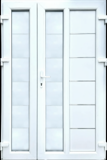 Usa dubla de intrare in casa Entriva 365 - termoizolanta pentru exterior
