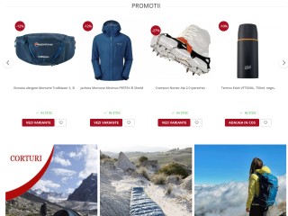 Magazin de echipament montan | Alpinism si Escalada | Echipament camping | www.mormota.ro