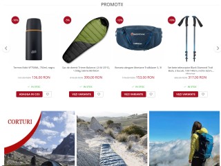 Magazin de echipament montan | Alpinism si Escalada | Echipament camping | www.mormota.ro